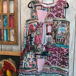 Anthropologie Multicolor Patterned Garment